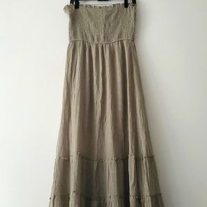 Sage green Maxi dress